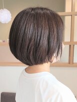 フレイムス ヘアアンドリラックス 戸田店(Frames hair&relax) 丸みショートボブ×ナチュラルカラー