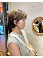 ロジエ(ROSIER) 前髪無しショートボブ