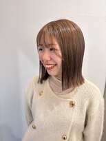 ガーランド (Garland)&nbsp;ミディアムヘア/顔まわりカット/オージュアカラー