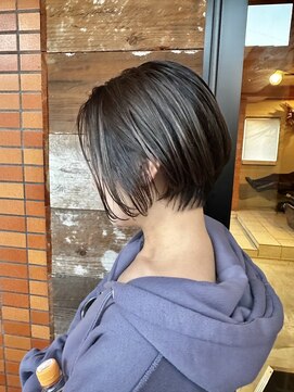 ヘアメイク ブーケ(HAIR MAKE Bouquet) スッキリショート／メリハリカラー