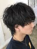 メンズカット+シャドウパーマ￥11000#豊橋#メンズパーマ#メンズパーマ#眉毛