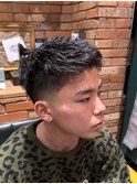 スパイキーフェザー/スパイキーショート／テーパーフェード