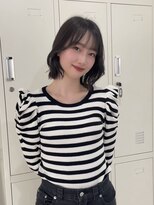 シーン(scene)&nbsp;グレージュ×レイヤーボブ×顔周り