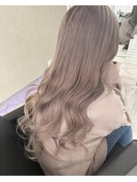 エル(L by truecreation)&nbsp;ブリーチ/髪質改善/春日部/ダブルカラー/ハイライト/学割U24