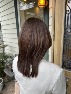 チョコレート(chocolate) 髪質改善大人可愛い20代30代40代50代レイヤーカット