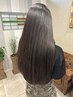 《Calbari髪質改善》カット+縮毛矯正+トリートメント★ ￥19580