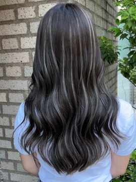 エレメント 五反田店(EREMENT) ハイライトカラーミルクティーベージュレイヤーカット