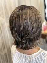 ライツ オオサカ(Litze osaka)&nbsp;レイヤーボブ×オリーブベージュ【中阪海斗】