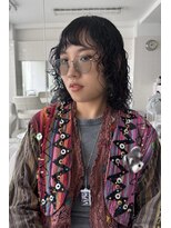 繭 レイヤーパーマ