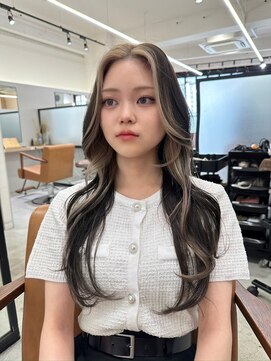 ネモネ バイ ミリー 梅田茶屋町(nemone by milly) おしゃれフェイスフレーミングカラー