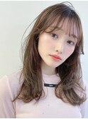 ブリーチグレージュベージュショートボブショートレイヤー学割
