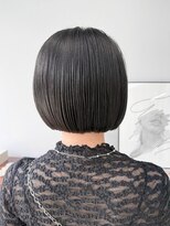 ヘアー アイス 御器所本店(HAIR ICI)&nbsp;20代30代夏◎暗髪カラーレイヤーボブパーマ小顔ショート