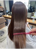 縮毛矯正×髪質改善トリートメント
