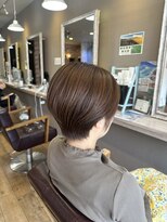 ヘアーメイクロージー 八軒店 (HAIR MAKE ROSY)&nbsp;大人ショートくびれショートグラデーションカラー