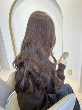 ミラ(MIRA) マロングレージュ/ブリーチなし/梅田美容室