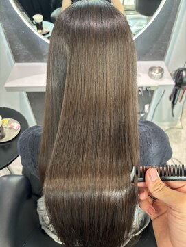 ウルスバイバレット 銀座(Urus by VALETTE) うる艶縮毛矯正×ワンレングス