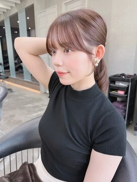 髪質改善/縮毛矯正/ミディアムレイヤーカット似合わせカット大宮