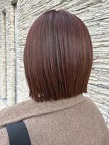 ドルセ(Dulce)&nbsp;暖色ボブ×切りっぱなし