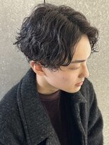 ニアウ 高崎店(Niau)&nbsp;センターパート波巻きスパイラルパーマソフトツイストスパイラル