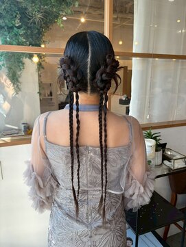 マッシュ グランバーズ 布施(MASHU GRANDVASE) 【東大阪布施】お呼ばれヘアアレンジ