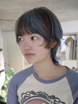 クペウヘイヴン(cope'u HAVEN)&nbsp;原宿/ウルフカット レイヤー デザインカラー ルーツカラー