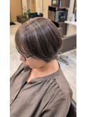 白髪ぼかしハイライト◎