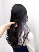 シエロバイシエスタ 池袋(cielo by siesta)&nbsp;ブルーバイオレットインナーカラー