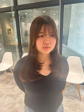 アッシュ 武蔵新城店(Ash) 韓国風レイヤーカット