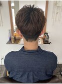 《hair make No.8》メンズポイントパーマ・担当中村