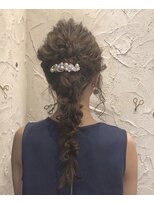 ヘアデザイン ノア(Noa)&nbsp;編みおろしヘアセット