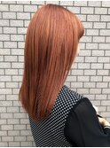Lia クリーミーサーモンオレンジ