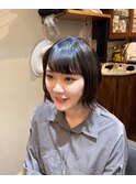 逃げ恥風ショートヘアスタイル。