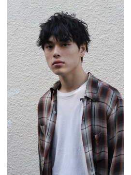 ブークル(boucle) 大人カッコ良い太束パーマショートスタイル