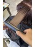 ◆新規◆髪質改善シャンプー＋コアミートリートメント＋超音波アイロン¥5980