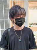 【今井良輔】 インナーマッシュウルフ|アッシュブラック