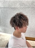 【倉敷】【岡山】【髪質改善】スパイラルパーマ×ハイライト