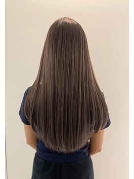 アース 東戸塚店(HAIR & MAKE EARTH) 20代30代40代髪質改善ストレートアッシュベージュ