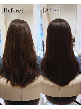 アッシュ 西荻窪店(Ash) 縮毛矯正 BEFORE&AFTER