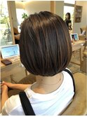 20代30代40代大人ショートボブｘ小顔ウルフカット丸みショート