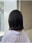 切りっぱなし透明感外ハネボブ