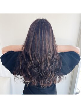 ヘアビータ 松前店(HAIR vita) 【vita/ren】ロング×コントラストハイライト