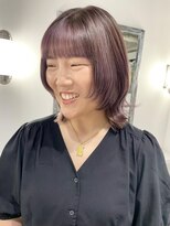 ホリー(HOLLY)&nbsp;ラベンダーカラー＋ウルフカット