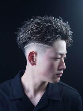 スキル(SKILL) オールバックツイストメッシュ