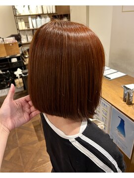 トリート 南行徳本店(TREAT) ボブ×オレンジベージュ♪/南行徳