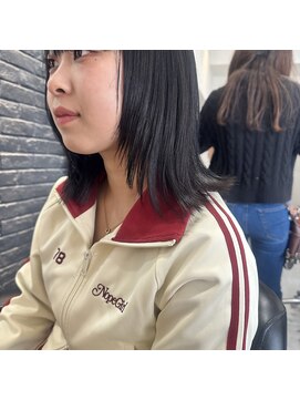 リー 京都西院(Lee) 【Lee京都西院　店長　フェイスレイヤーアッシュカラー】