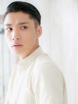 モッズヘアメン 名護大東店(mod's hair men) 七三オールバックでビジネスも◎ツーブロックスタイルj名護大東