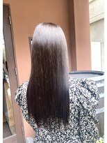 ココカラヘアー ニコ(cococara hair nico)&nbsp;髪質改善ストレート/縮毛矯正/オリーブカラー/艶感/韓国風