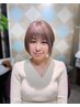 人気！　ベージュ系カラー　グレイヘアの方にもおすすめ
