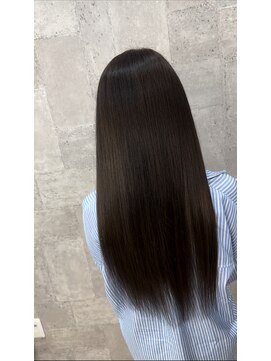 スキル 水戸(SKILL) 髪質改善ストレート/アッシュブラック