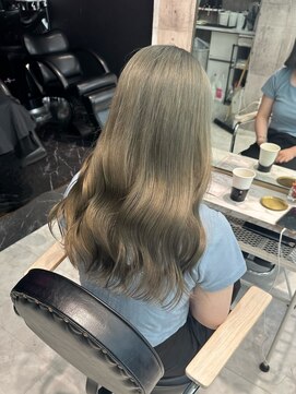 ワンズミラー 原宿(ONE'S MIRROR) 前髪/アンブレラカラー/こなれミディ/イメチェン/ウェーブパーマ